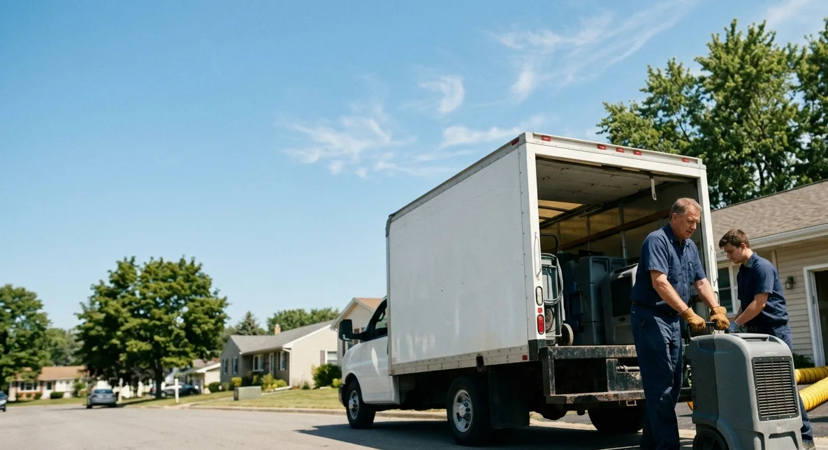 Water Damage Cleanup in Bloomville, OH near me